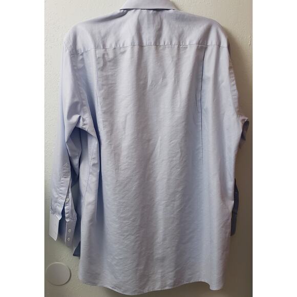 John W. Nordstrom Light Blue Long Sleeve Men's Dress Shirt , Size‎ 15.5 - 33 - Picture 3 of 8